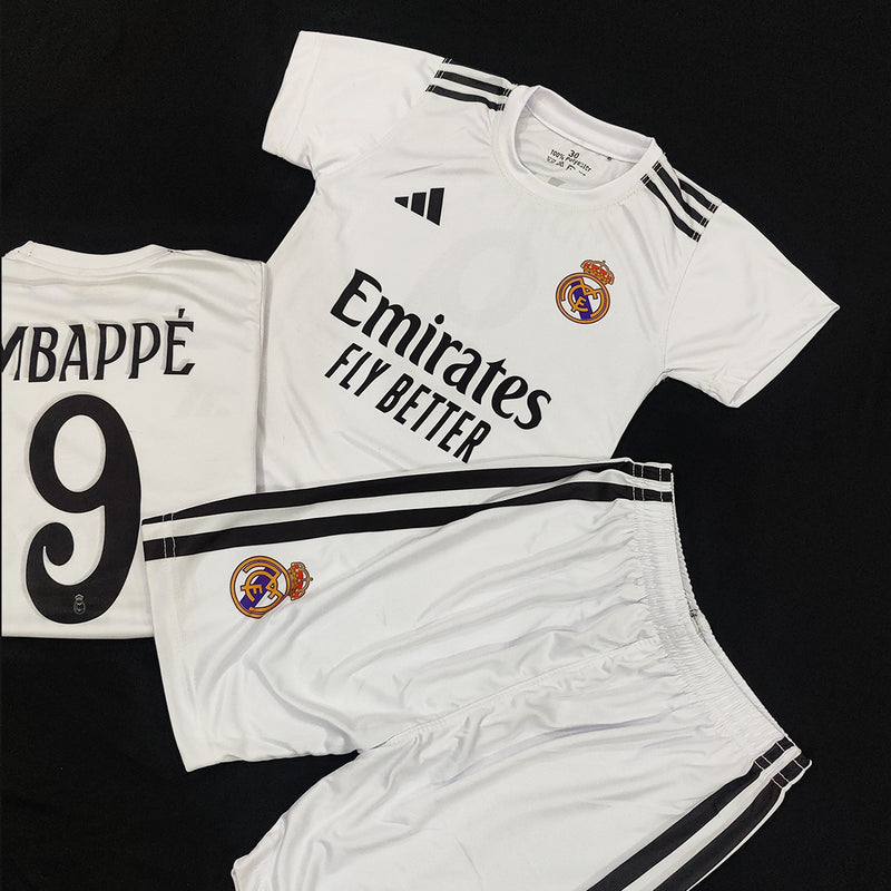 - Mbappé - Real Madrid 🏳️  Football Kit - KIDS