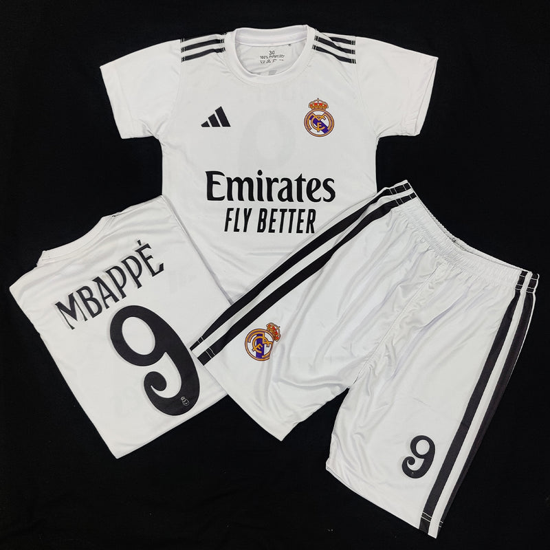 - Mbappé - Real Madrid 🏳️  Football Kit - KIDS