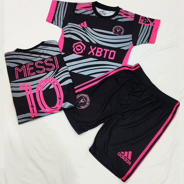 -MESSI- Black Inter-Miami Football Kit ⚽