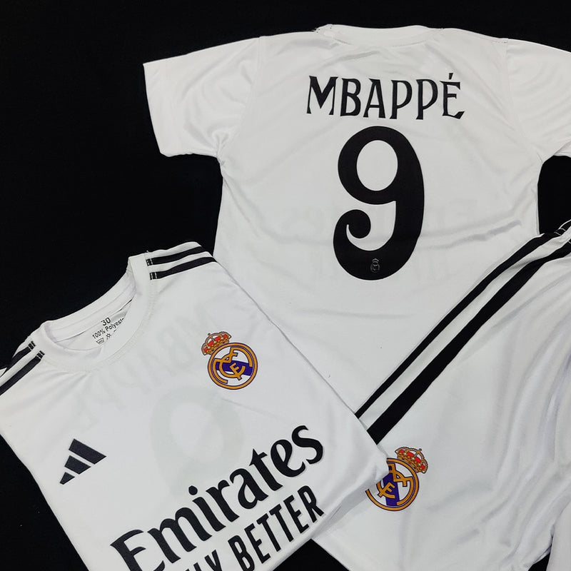 - Mbappé - Real Madrid 🏳️  Football Kit - KIDS