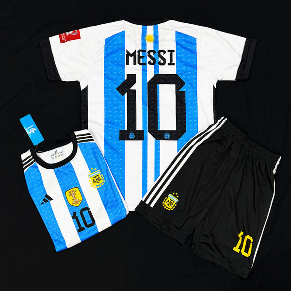 - MESSI - Argentina 🇦🇷 Football Kit - KIDS