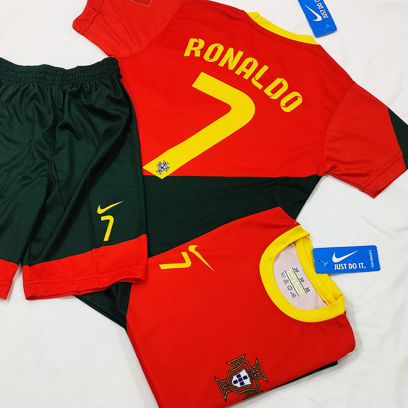 PORTUGAL - Kids RONALDO Football Kit ⚽🇵🇹