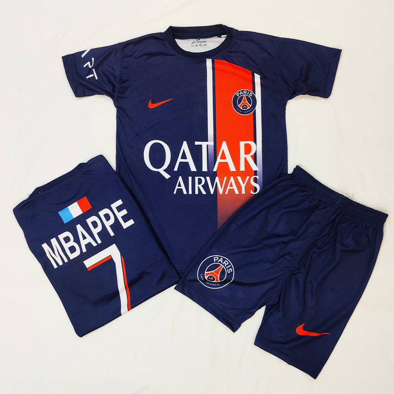 Mbappé - PARIS - Kids Football Kit ⭐⚽ - Blue