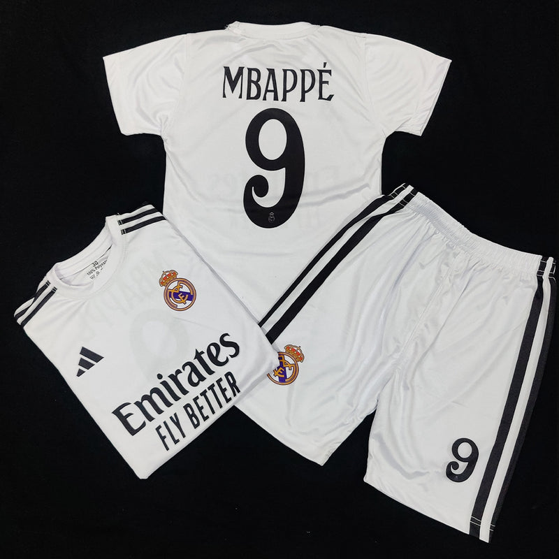 - Mbappé - Real Madrid 🏳️  Football Kit - KIDS