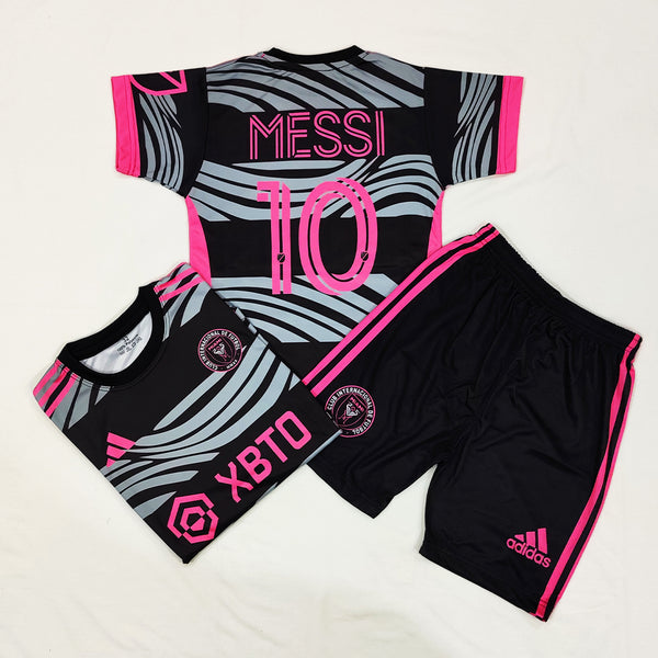 -MESSI- Black Inter-Miami Football Kit ⚽