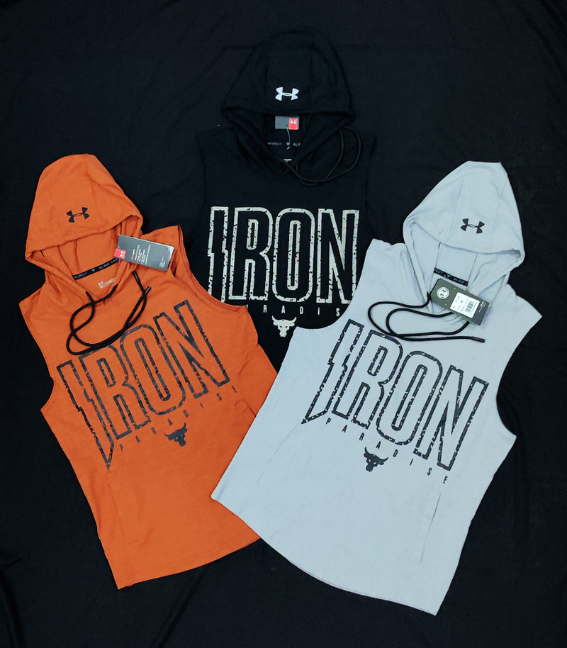 Men's Hoodie Tank Top - Under Armour - GYM Wear