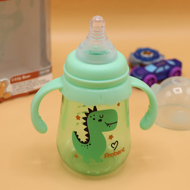 GREEN - Probent Classic Feeder Bottles - Baby Bottles