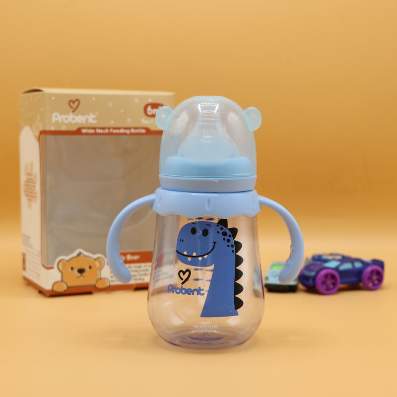 BLUE - Probent Classic Feeder Bottles - Baby Bottles