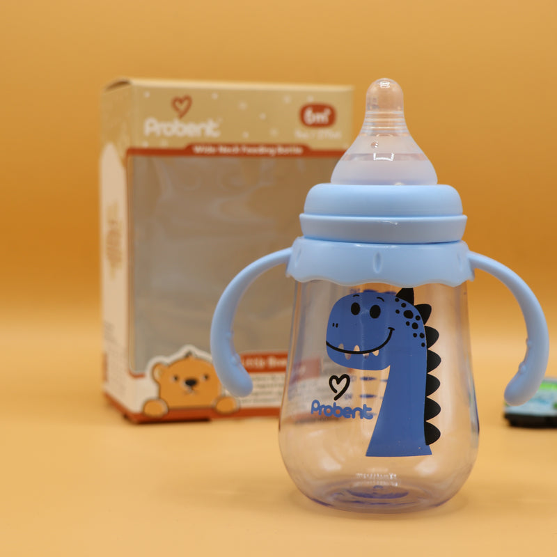 BLUE - Probent Classic Feeder Bottles - Baby Bottles