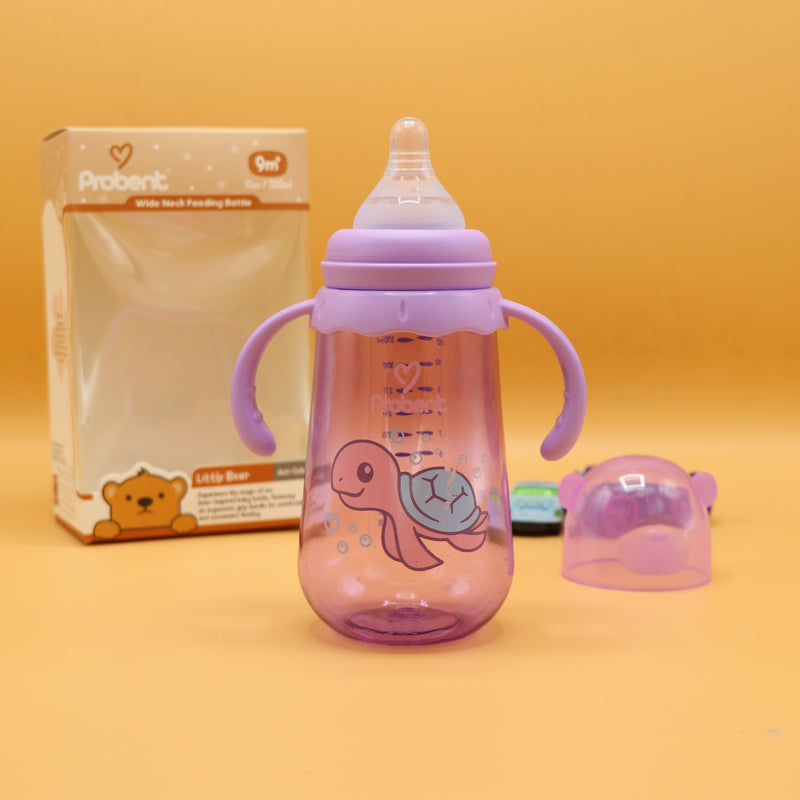 PURPLE - Probent Classic Feeder Bottles - Baby Bottles