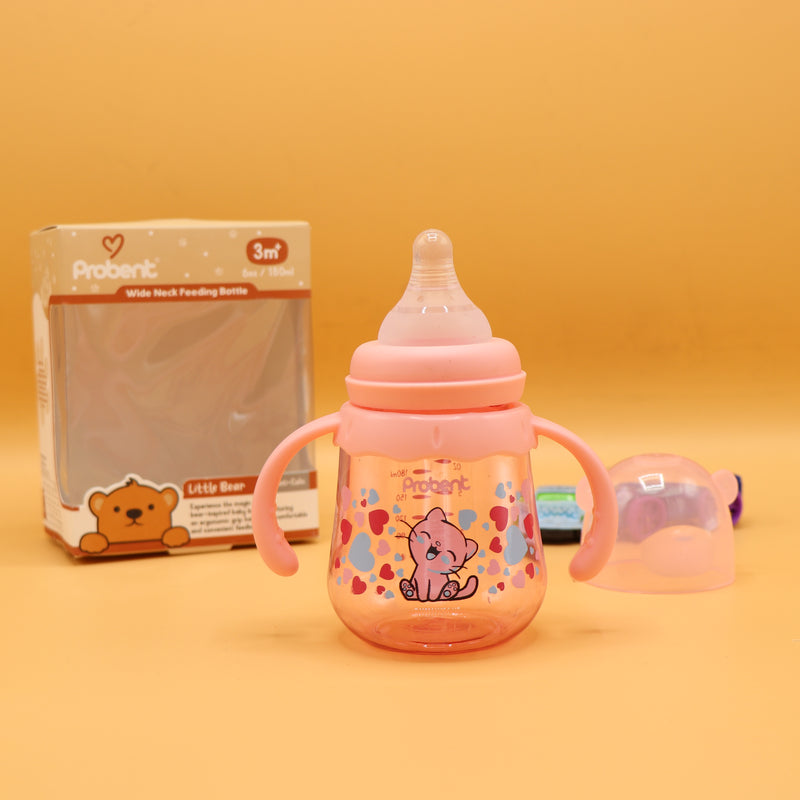 PINK - Probent Classic Feeder Bottles - Baby Bottles