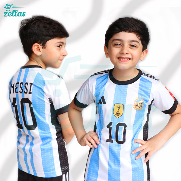 - MESSI - Argentina 🇦🇷 Football Kit - KIDS