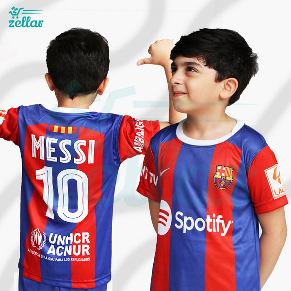 - MESSI - Barcelona ❤️ Football Kit - KIDS