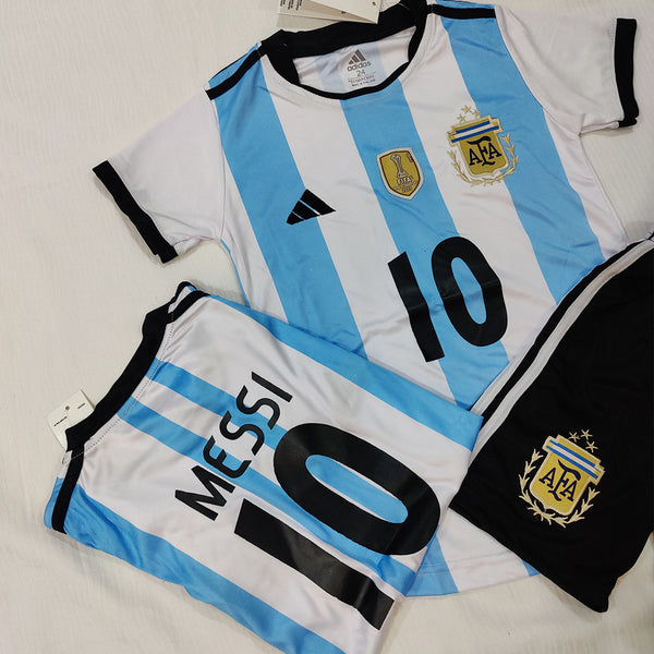 Iconic Kids MESSI Argentina Football Kit ⚽🇦🇷