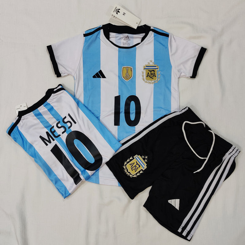 Iconic Kids MESSI Argentina Football Kit ⚽🇦🇷