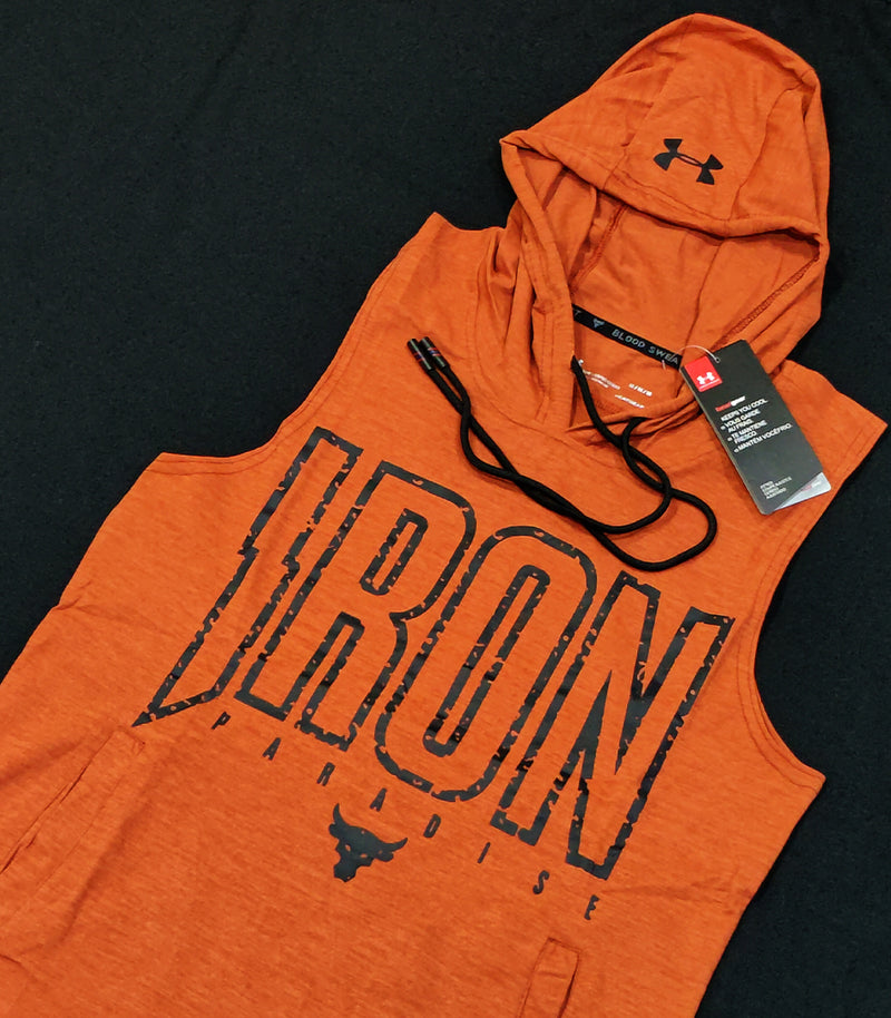 Men's Hoodie Tank Top - Under Armour - GYM Wear