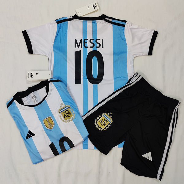 Iconic Kids MESSI Argentina Football Kit ⚽🇦🇷